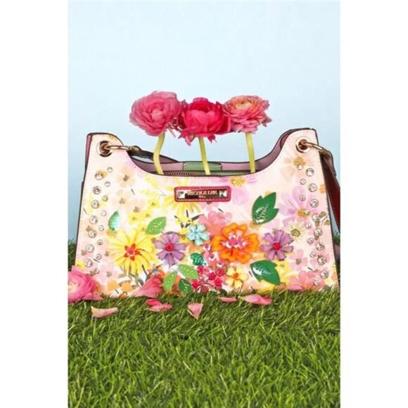 Nicole‎ Lee USA Dreams Blossom Shoulder Bag - Picture 10 of 16